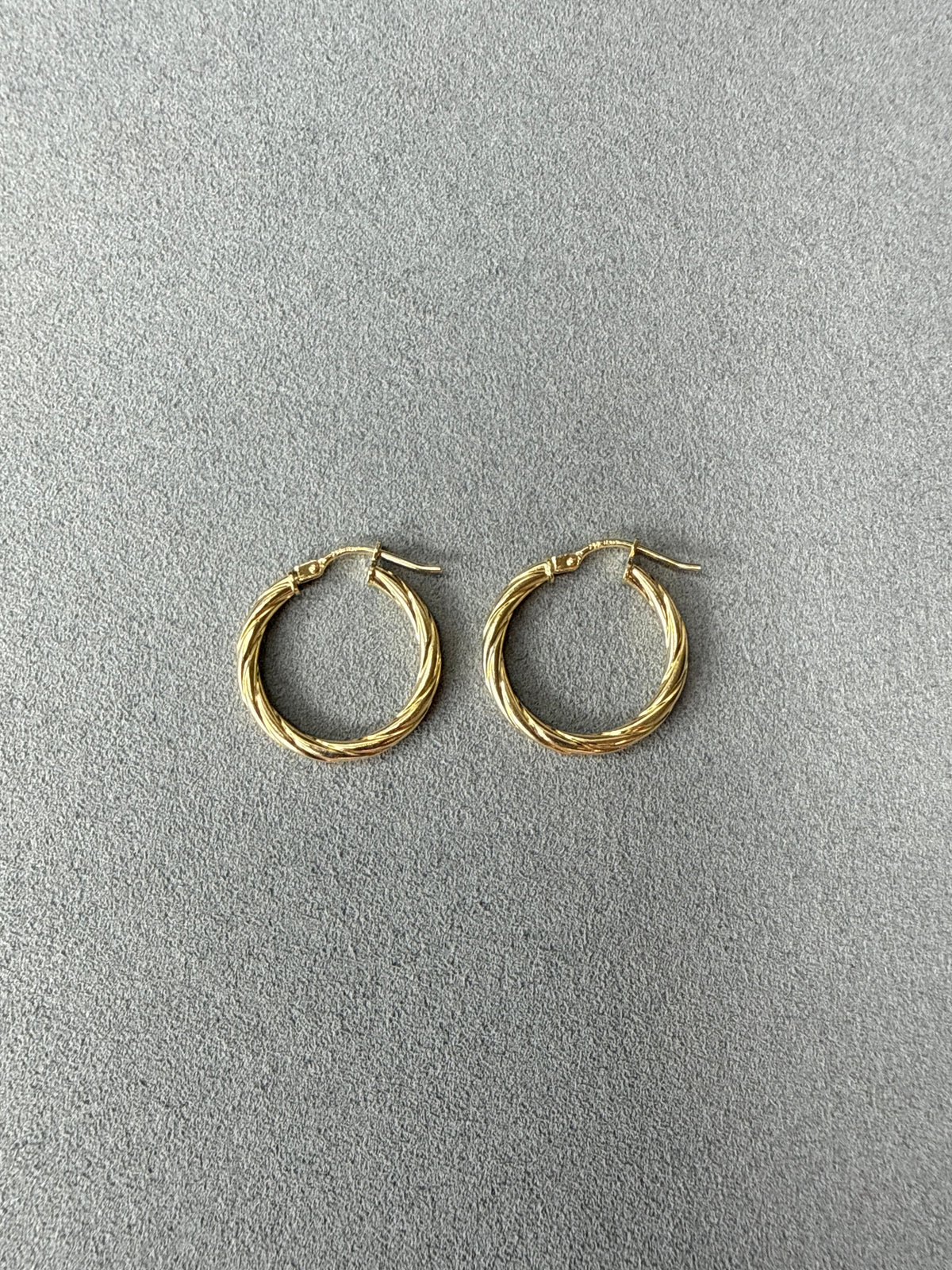 Aretes de oro Italiano 18k