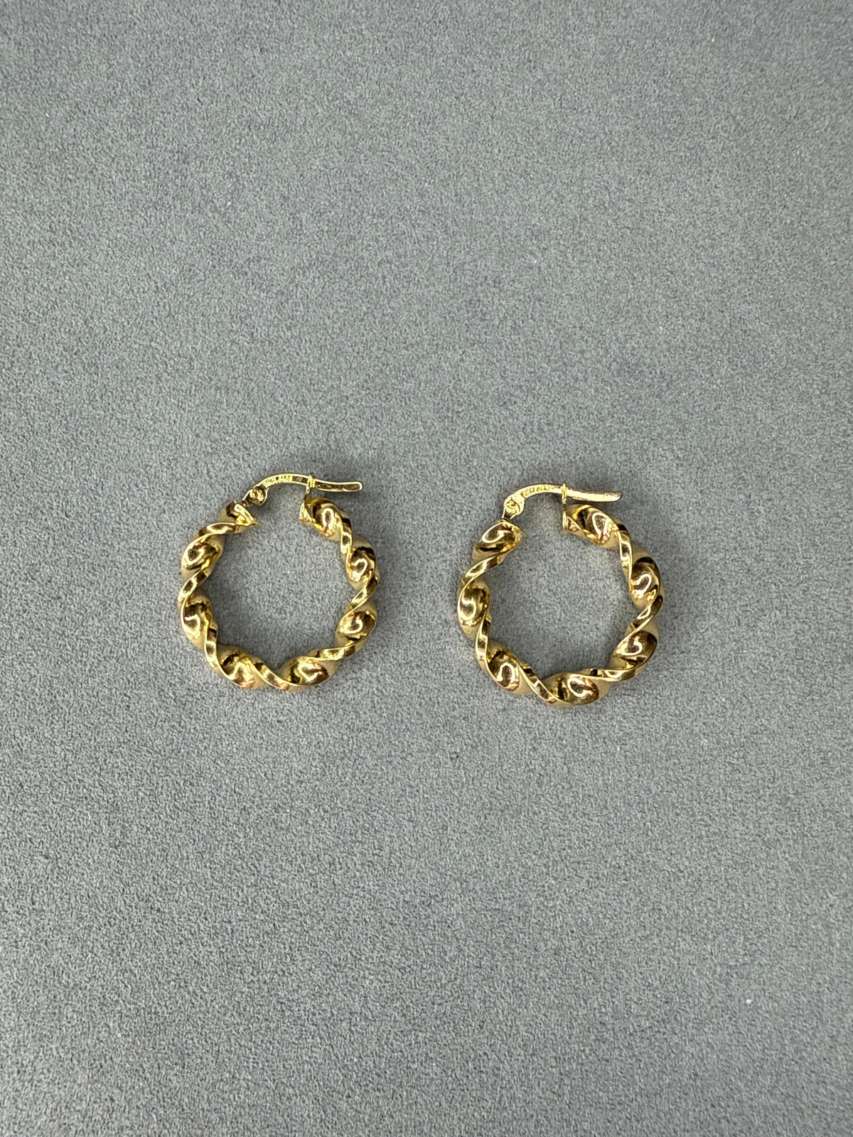 Aretes de oro Italiano 18k