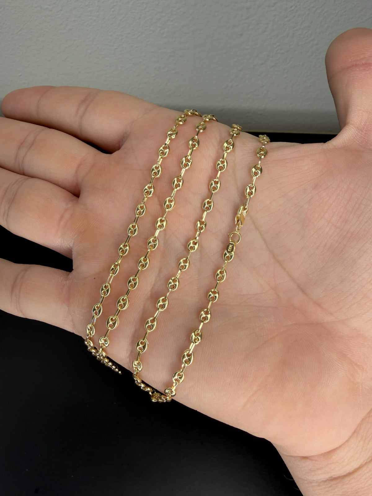 60cm Gucci link chain in 18k domestic gold