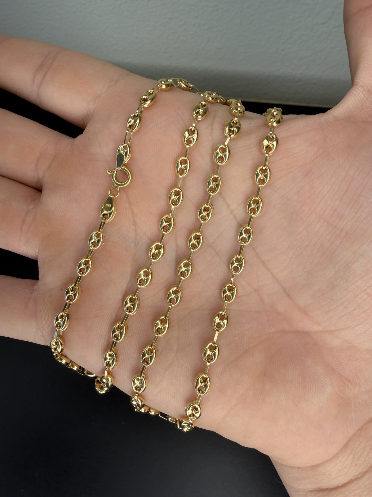 56cm Gucci chain in 18k National Gold