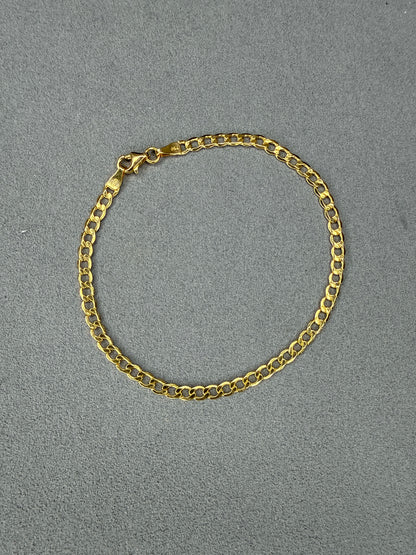 Pulso cubano 20cm Italiano 18k