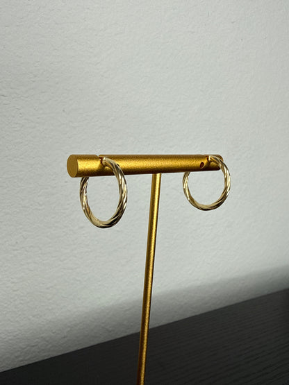 Aretes de oro Italiano 18k
