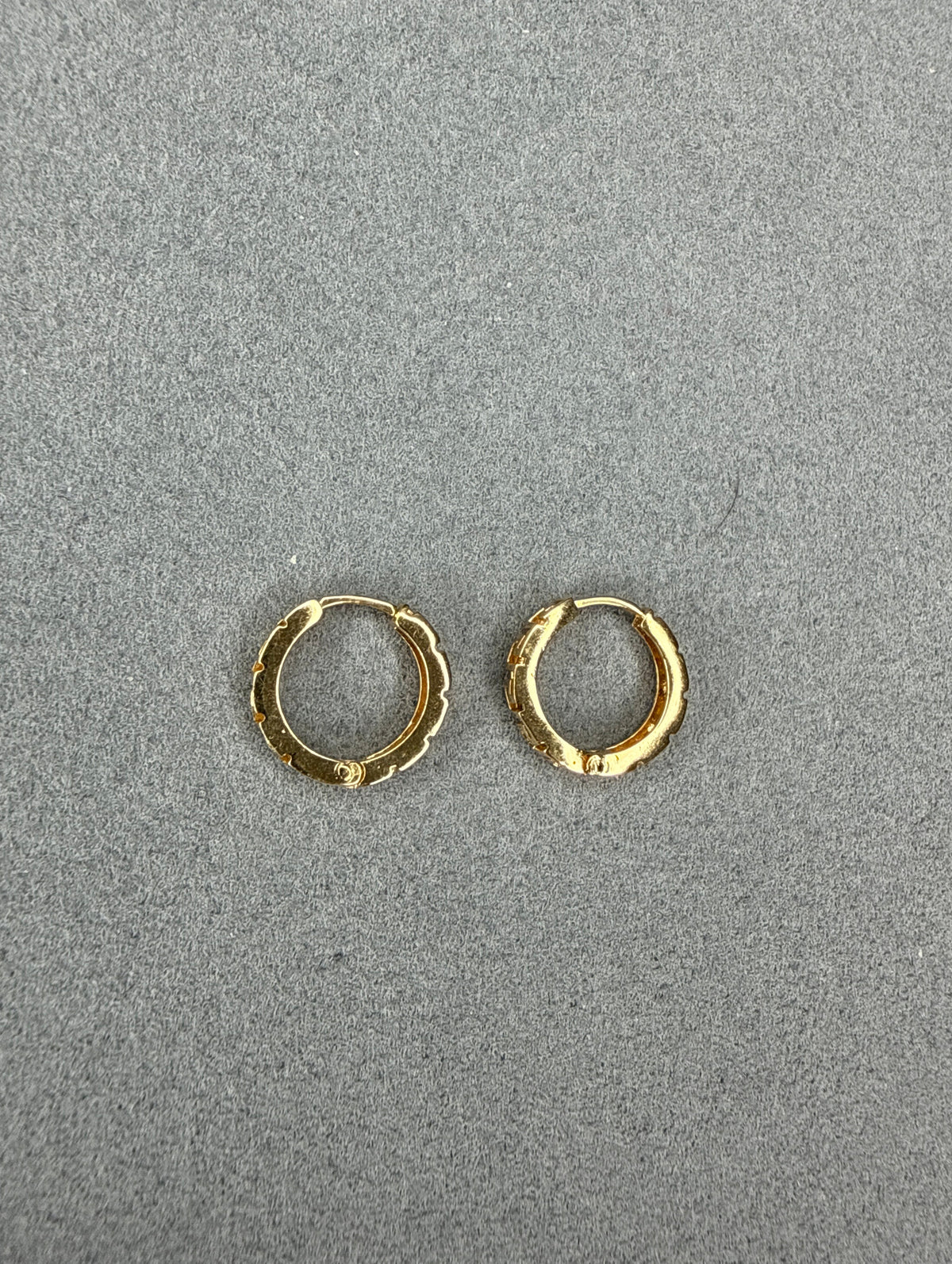 Aretes de oro Italiano 18k