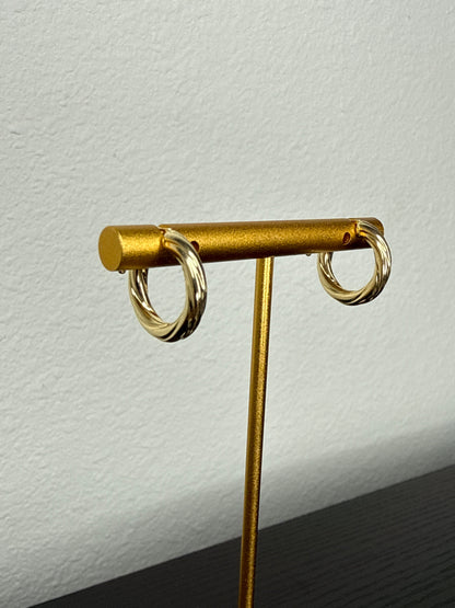 Aretes oro Italiano 18k
