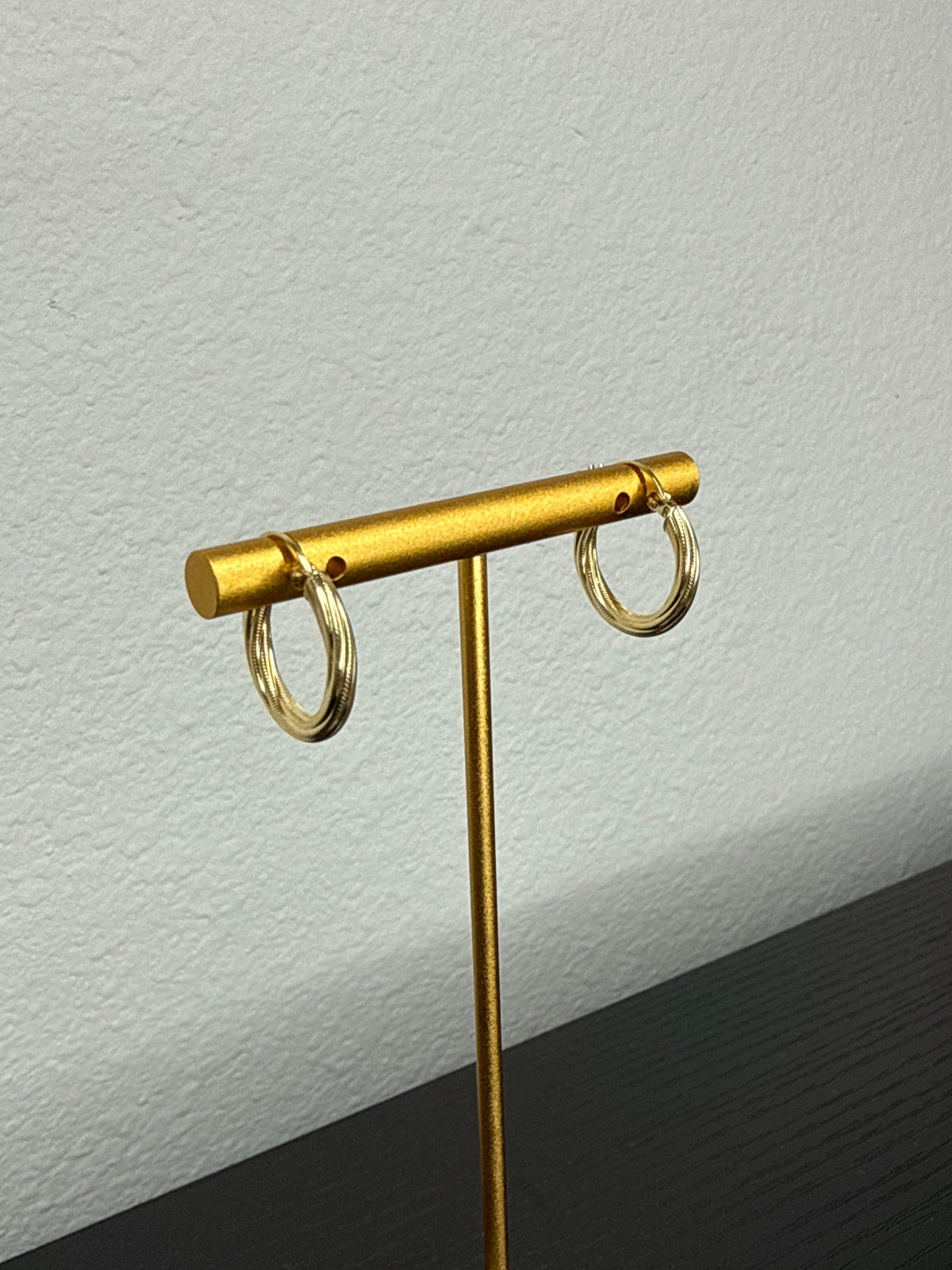 Aretes de oro Italiano 18k
