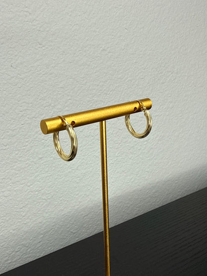 Aretes de oro Italiano 18k