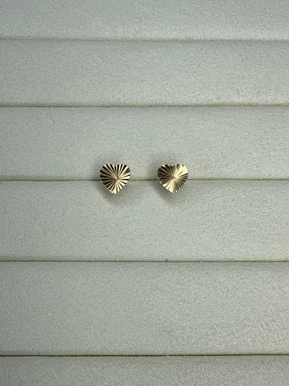 Topitos corazón Nacional 18k